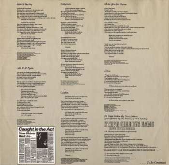 LP Steve Gibbons Band: Down In The Bunker