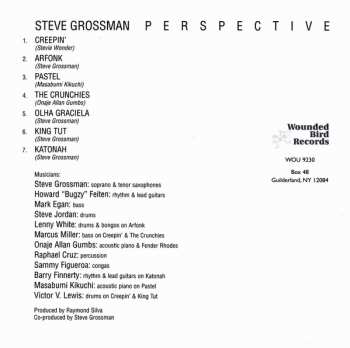 CD Steve Grossman: Perspective