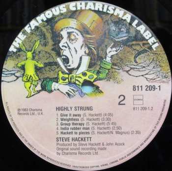 LP Steve Hackett: Highly Strung