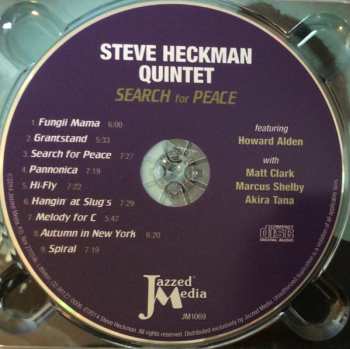 CD Steve Heckman Quintet: Search For Peace