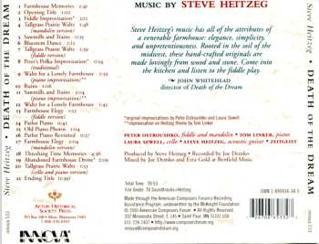 CD Steve Heitzeg: Death Of The Dream (Farmhouses In The Heartland)