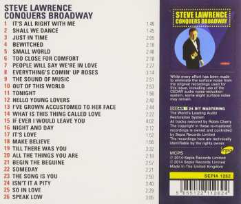 CD Steve Lawrence: Conquers Broadway
