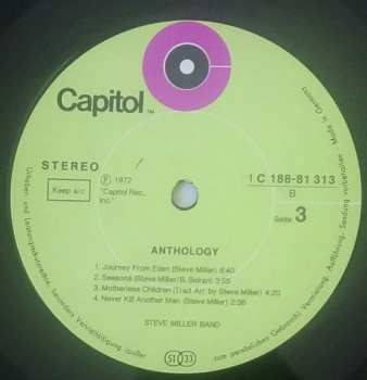 2LP Steve Miller Band: Anthology