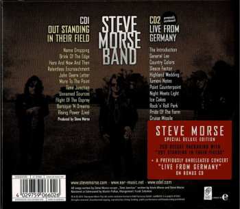 2CD Steve Morse Band: Out Standing In Their Field DLX
