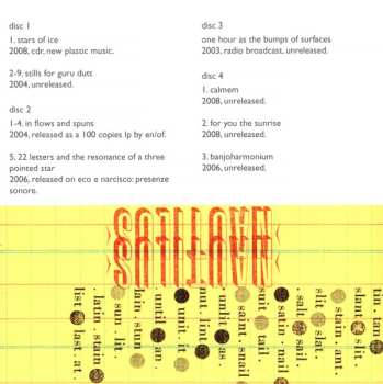 7CD/Box Set Steve Roden: A Thousand Breathing Forms (2003-2008)