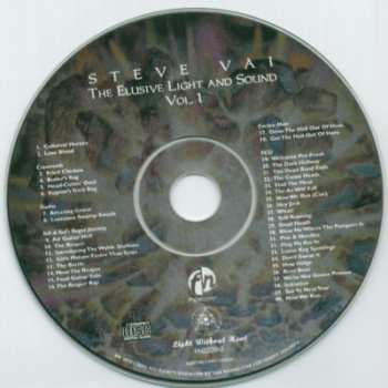 CD Steve Vai: The Elusive Light And Sound Vol. 1