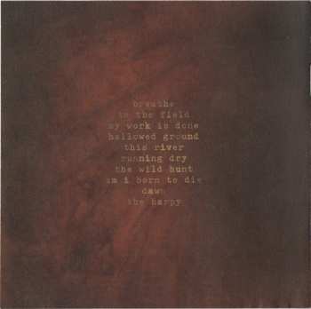 CD Steve Von Till: If I Should Fall To The Field