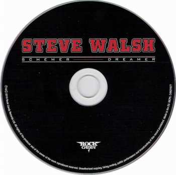 CD Steve Walsh: Schemer Dreamer
