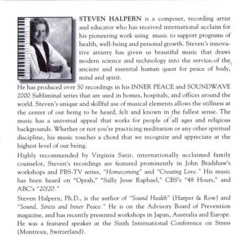 CD Steven Halpern: Enhancing Self-Esteem