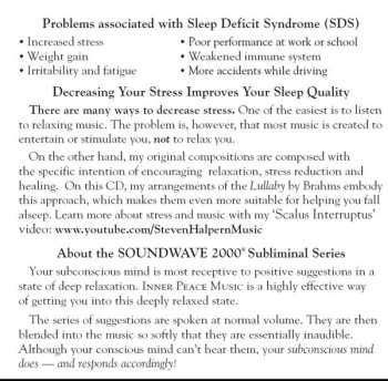 CD Steven Halpern: Sleep Soundly