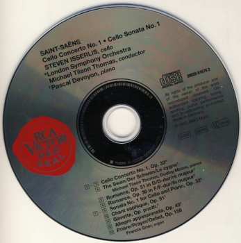 CD The London Symphony Orchestra: Cello Concerto No. 1 • Sonata No. 1 • Romances