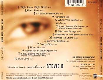 CD Stevie B: Right Here, Right Now!
