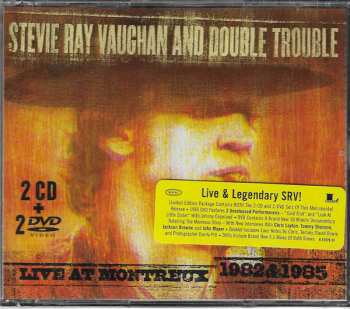 2CD/2DVD Stevie Ray Vaughan & Double Trouble: Live At Montreux 1982 & 1985