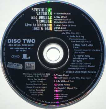 2CD Stevie Ray Vaughan & Double Trouble: Live At Montreux 1982 & 1985