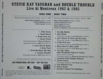 2CD Stevie Ray Vaughan & Double Trouble: Live At Montreux 1982 & 1985