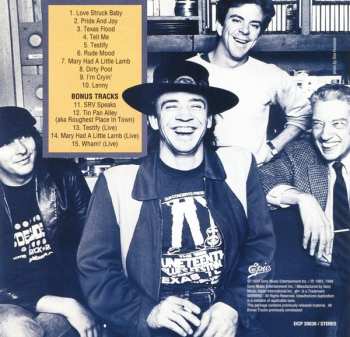 CD Stevie Ray Vaughan & Double Trouble: Texas Flood