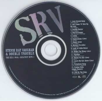 CD Stevie Ray Vaughan & Double Trouble: The Real Deal: Greatest Hits Volume 2