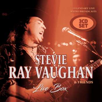 3CD Stevie Ray Vaughn & Friends: Live Box