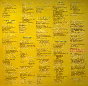 LP Stevie Wonder: Hotter Than July