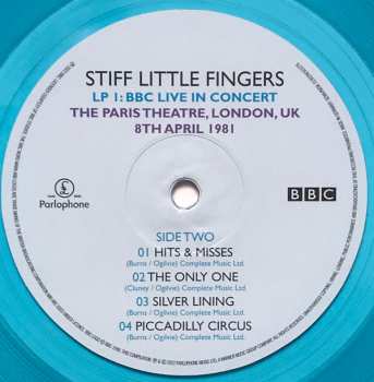 2LP Stiff Little Fingers: BBC Live In Concert CLR