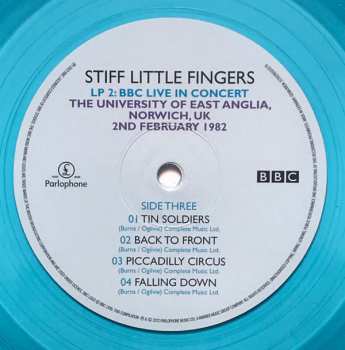2LP Stiff Little Fingers: BBC Live In Concert CLR
