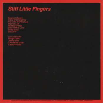 5CD/Box Set Stiff Little Fingers: Original Album Series