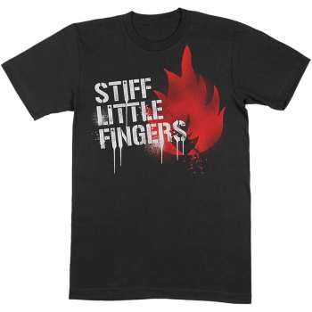 Merch Stiff Little Fingers: Tričko Graffiti 