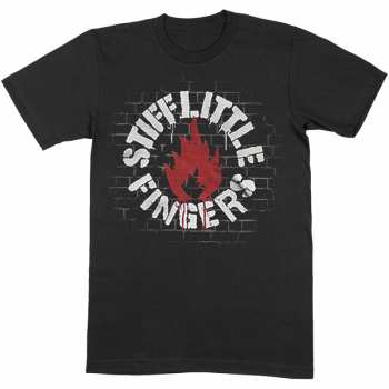 Merch Stiff Little Fingers: Tričko Wall 