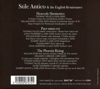 3CD/Box Set Stile Antico: A Musical Journey Into The English Renaissance