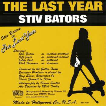 SP Stiv Bators: It's Cold Outside