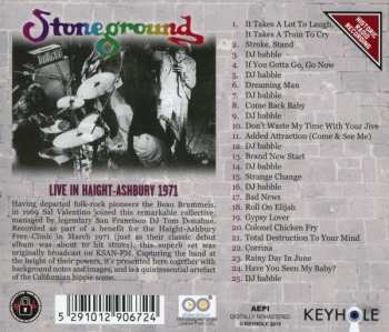 CD Stoneground: Live In Haight-Ashbury 1971
