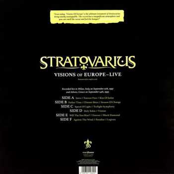 3LP Stratovarius: Visions of Europe - Live