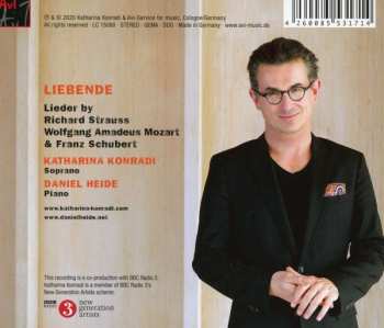 CD Wolfgang Amadeus Mozart: Liebende