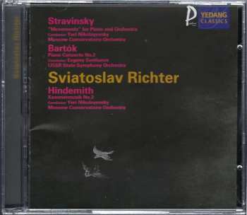 CD Igor Stravinsky: "Movements" For Piano And Orchestra / Piano Concerto No.2 / Kammermusik No.2