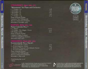 CD Igor Stravinsky: "Movements" For Piano And Orchestra / Piano Concerto No.2 / Kammermusik No.2