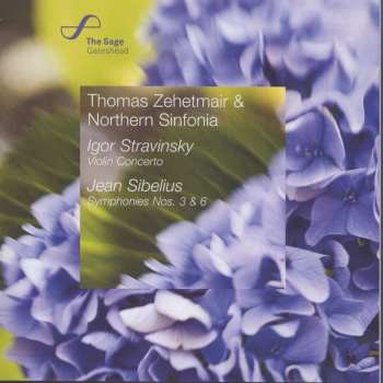 Album Stravinsky / Sibelius / Nsf / Zehetmair: Violin Concerto & 2 Symphonies
