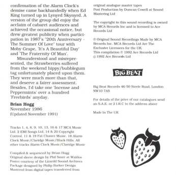 CD Strawberry Alarm Clock: Strawberries Mean Love
