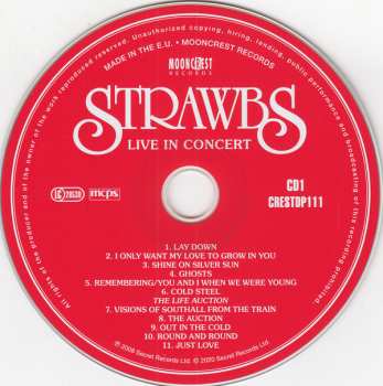 2CD/DVD Strawbs: Live In Concert DIGI