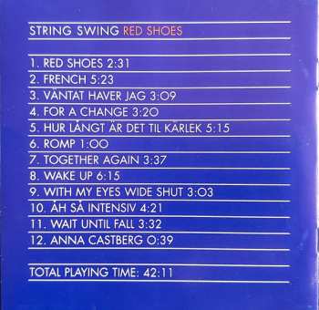 CD Josefine Cronholm: Red Shoes
