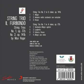 CD Max Reger: String Trios