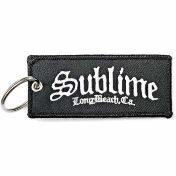 Merch Sublime: Kľúčenka C.a. Logo Sublime 