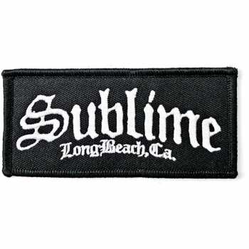 Merch Sublime: Nášivka C.a. Logo Sublime