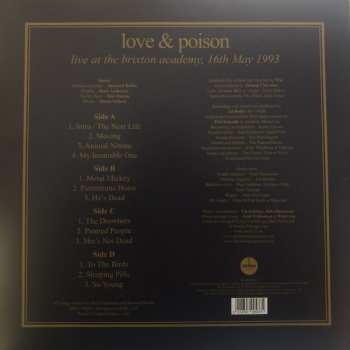 2LP Suede: Love & Poison (Live At The Brixton Academy, 16th May 1993) LTD | CLR