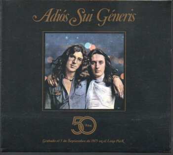 2CD Sui Generis: Adiós Sui Generis (50 Años)