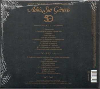 2CD Sui Generis: Adiós Sui Generis (50 Años)