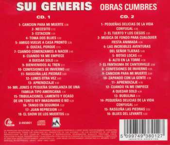 2CD Sui Generis: Obras Cumbres
