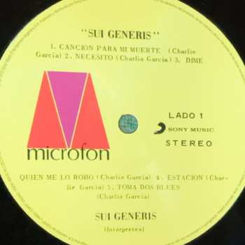 LP Sui Generis: Vida