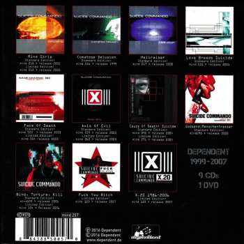 9CD/DVD/Box Set Suicide Commando: Compendium X30 Dependent 1999-2007