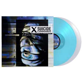2LP Suicide Commando: Construct-destruct (lim.curacao/crystal Clear 2lp)
