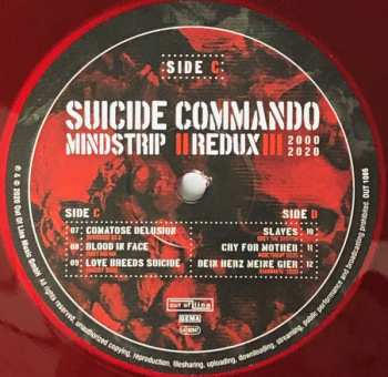 2LP Suicide Commando: Mindstrip Redux LTD | CLR